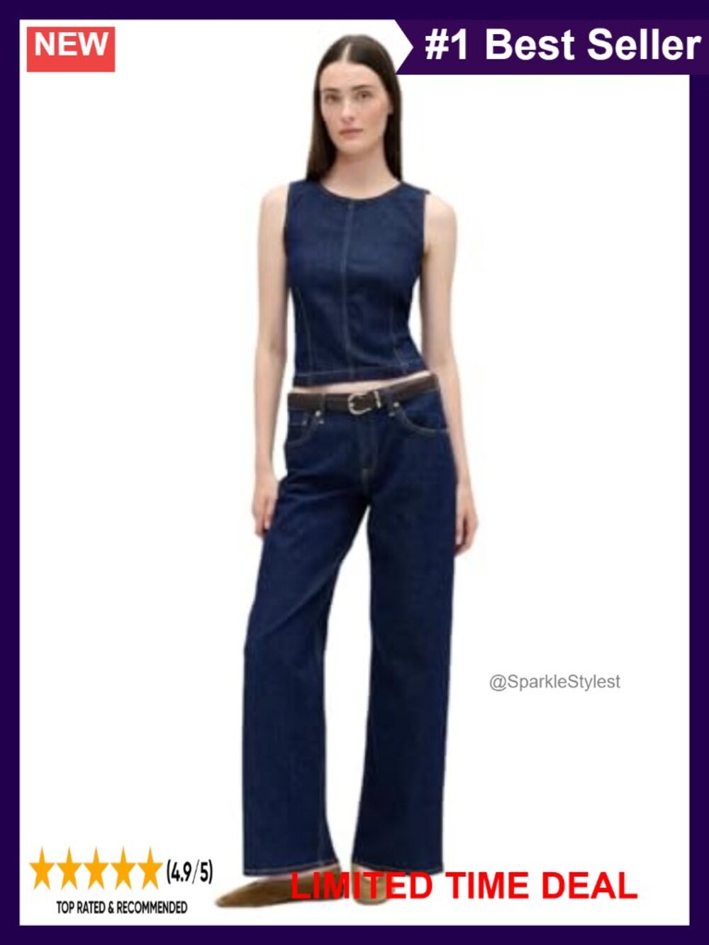 Women's 90's Low Rise Loose Jeans